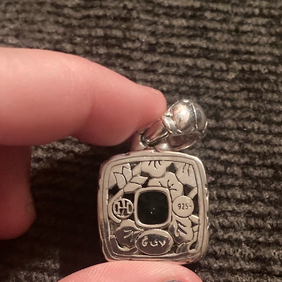 John Hardy Batu Kali Green Amethyst large Pendant - Picture 3 of 5